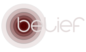 belief series logo red